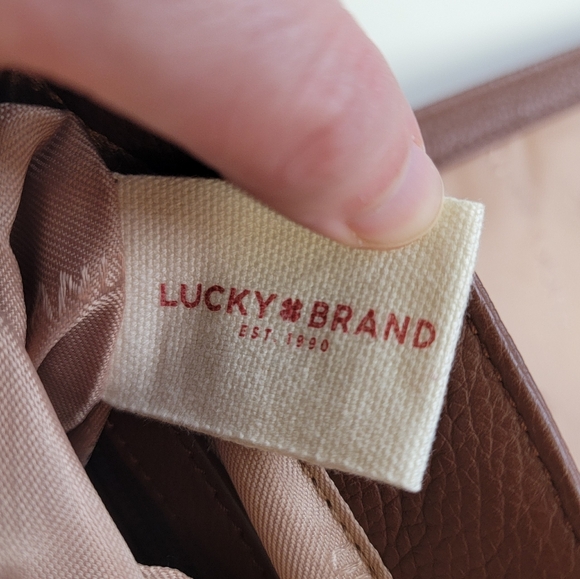 Lucky Brand Women Kingston Leather Flap Shoulder Bag MSRP $188 - Picture 12 of 16